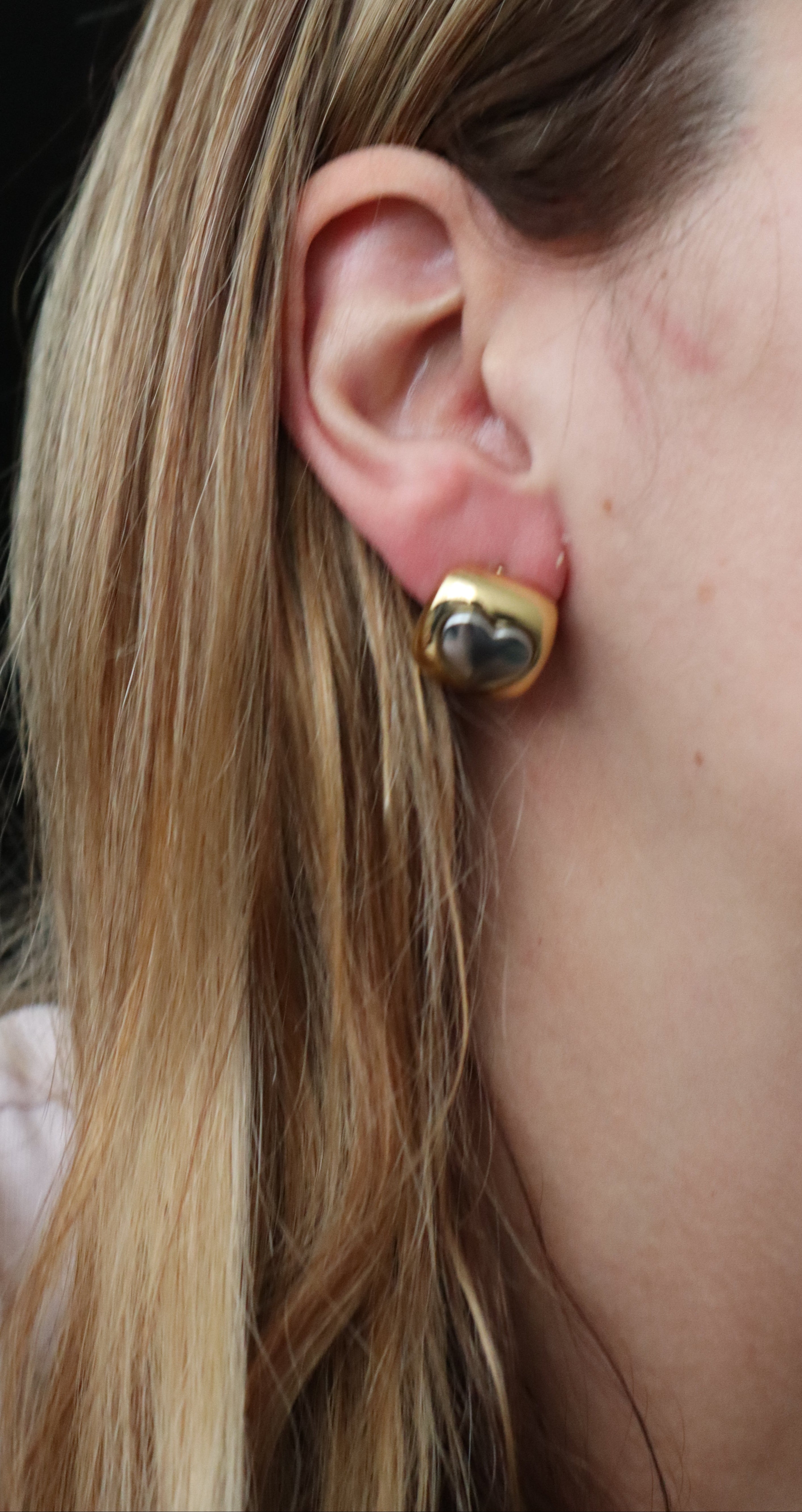 Brincos Coração Lumière