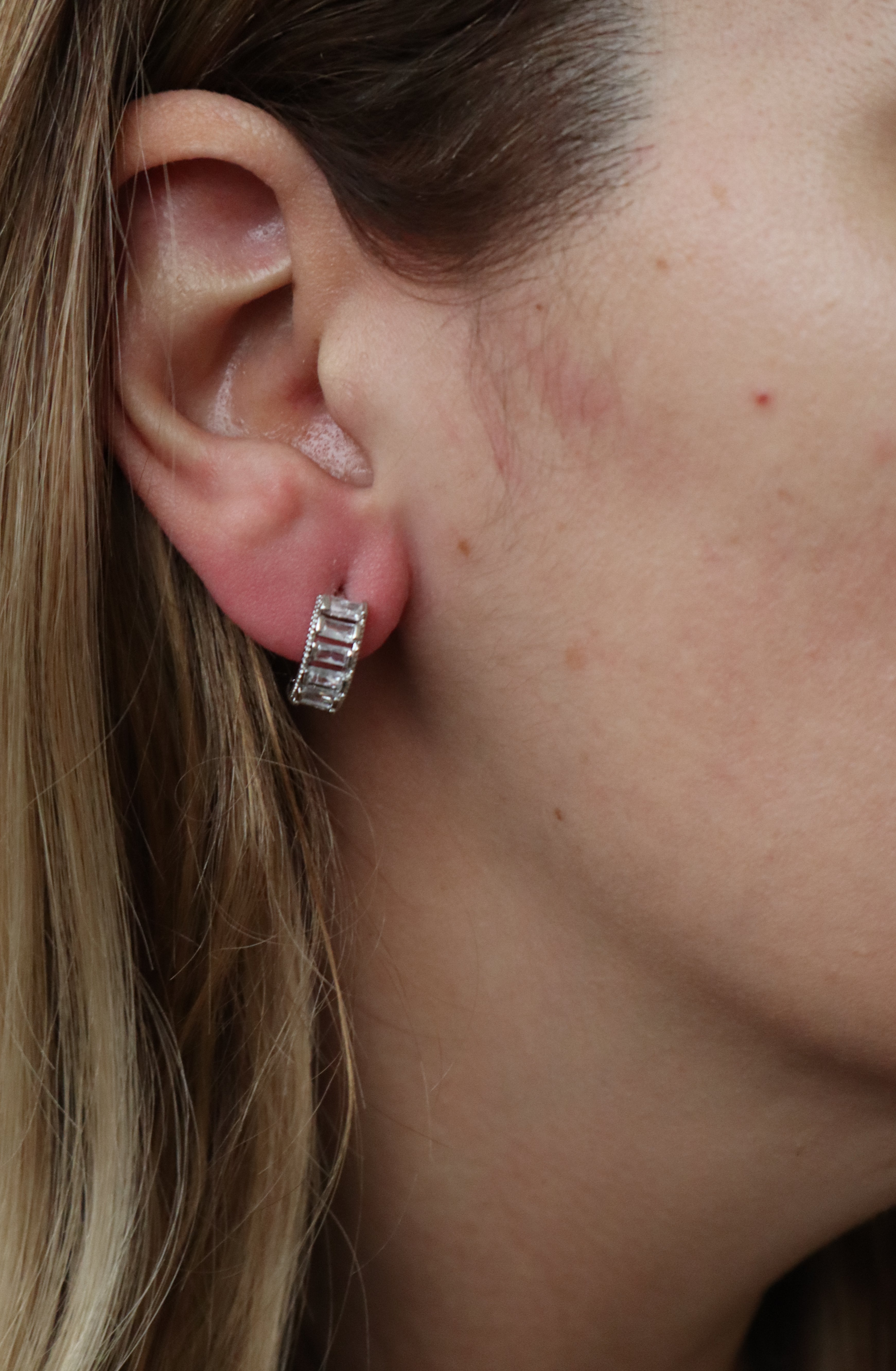 Brincos Argola Crystal