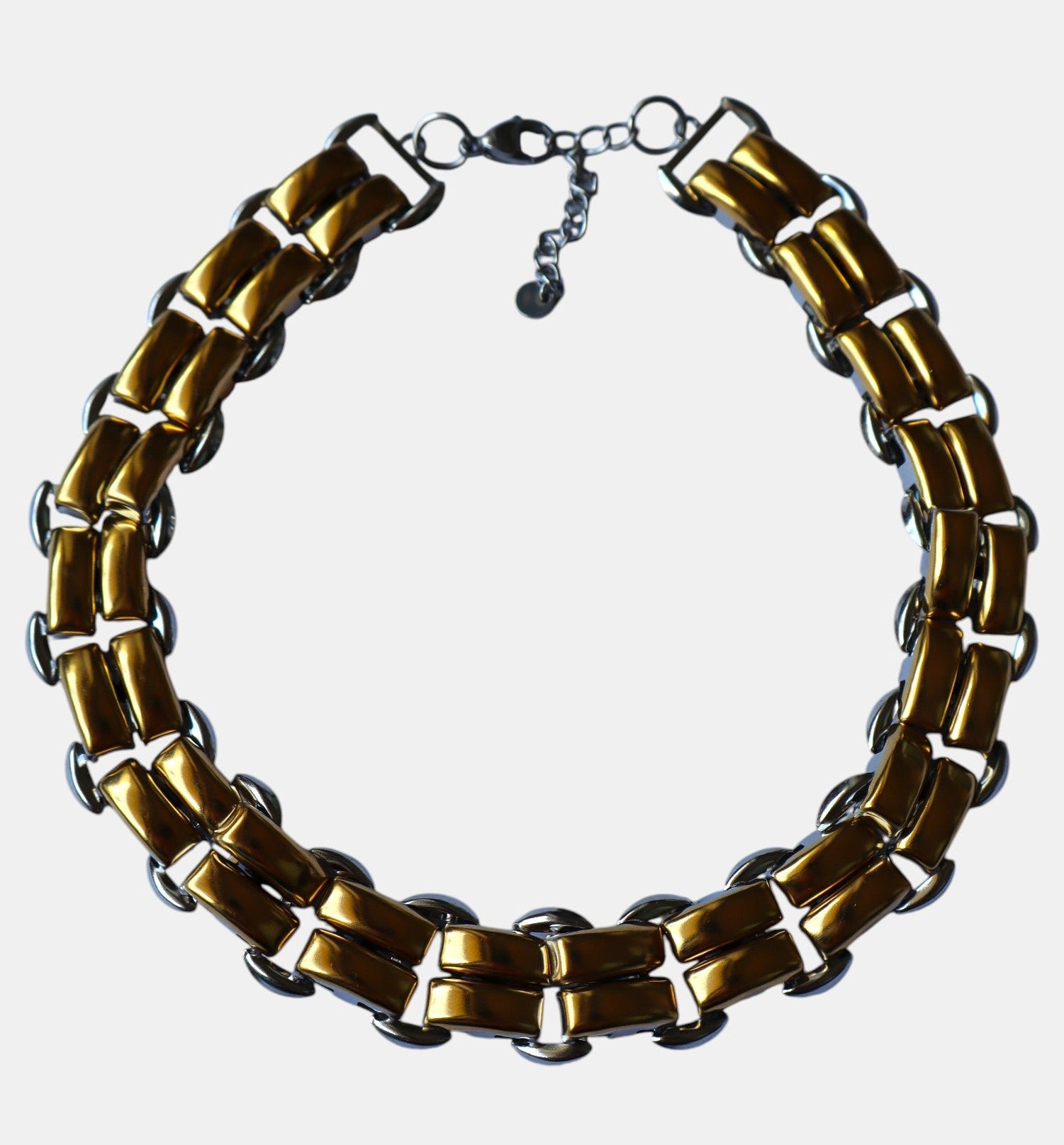 Colar Dourado Intense