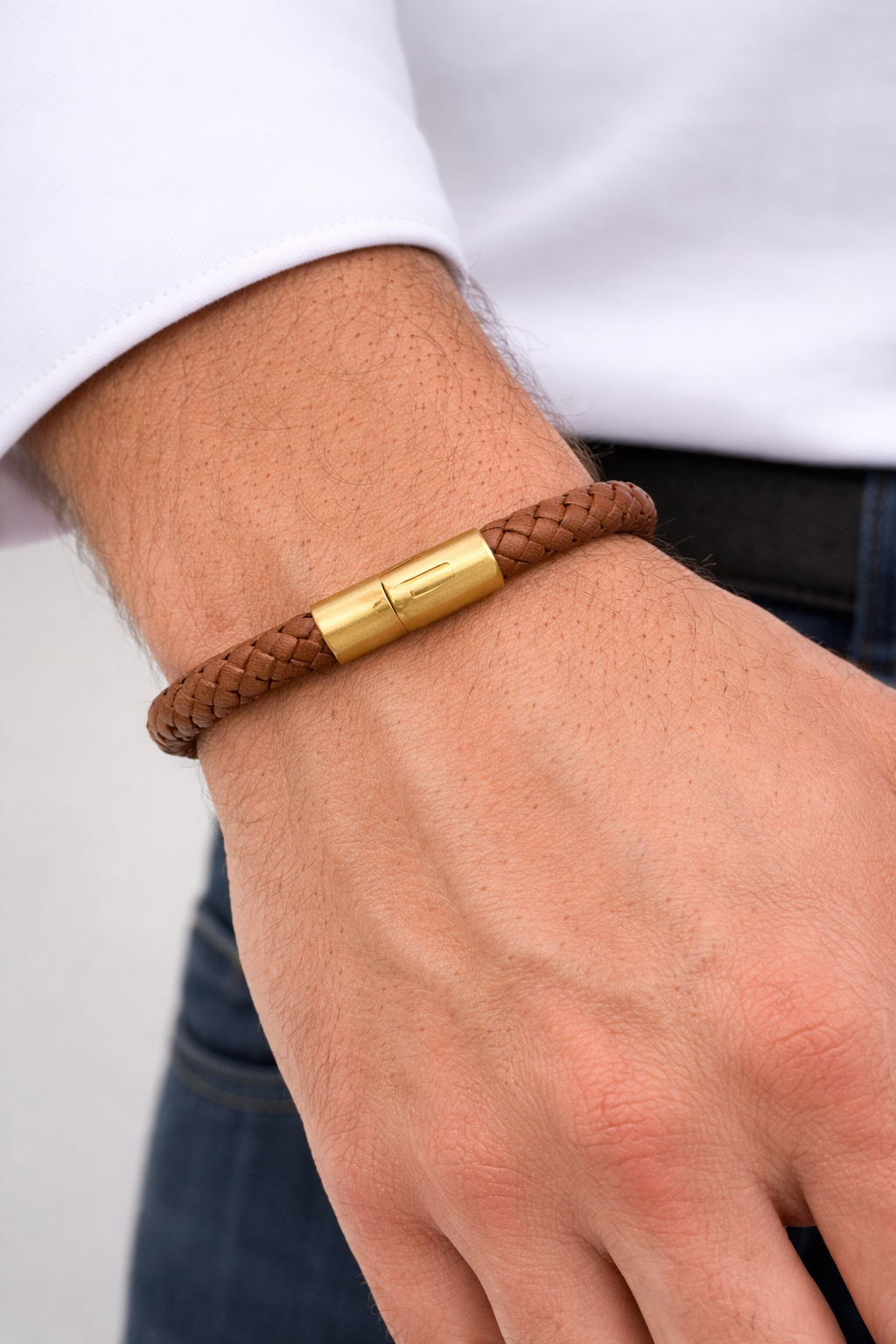 Pulseira Masculina Camel Gold