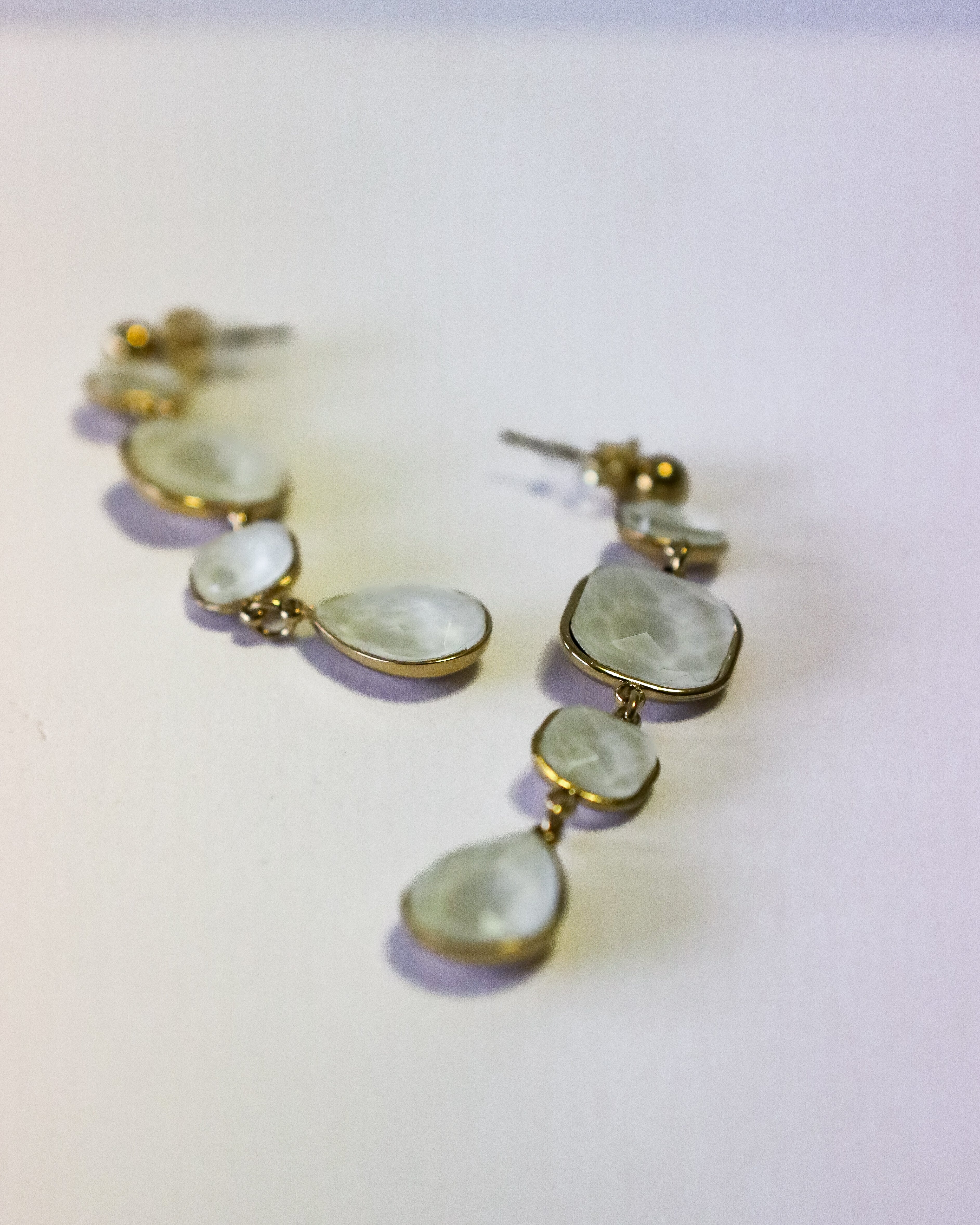 Brincos Ivory Elegance