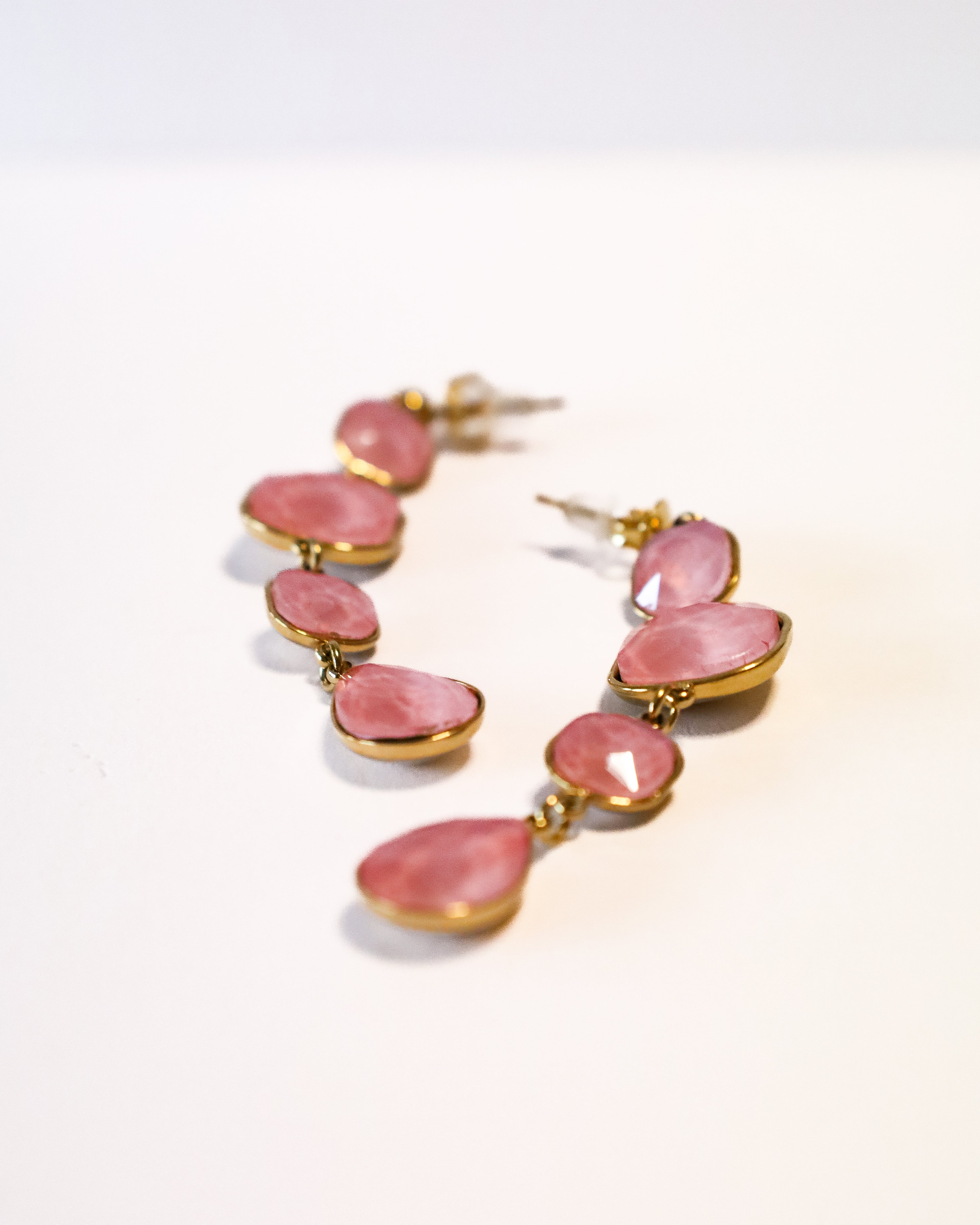 Brincos Rosé Elegance