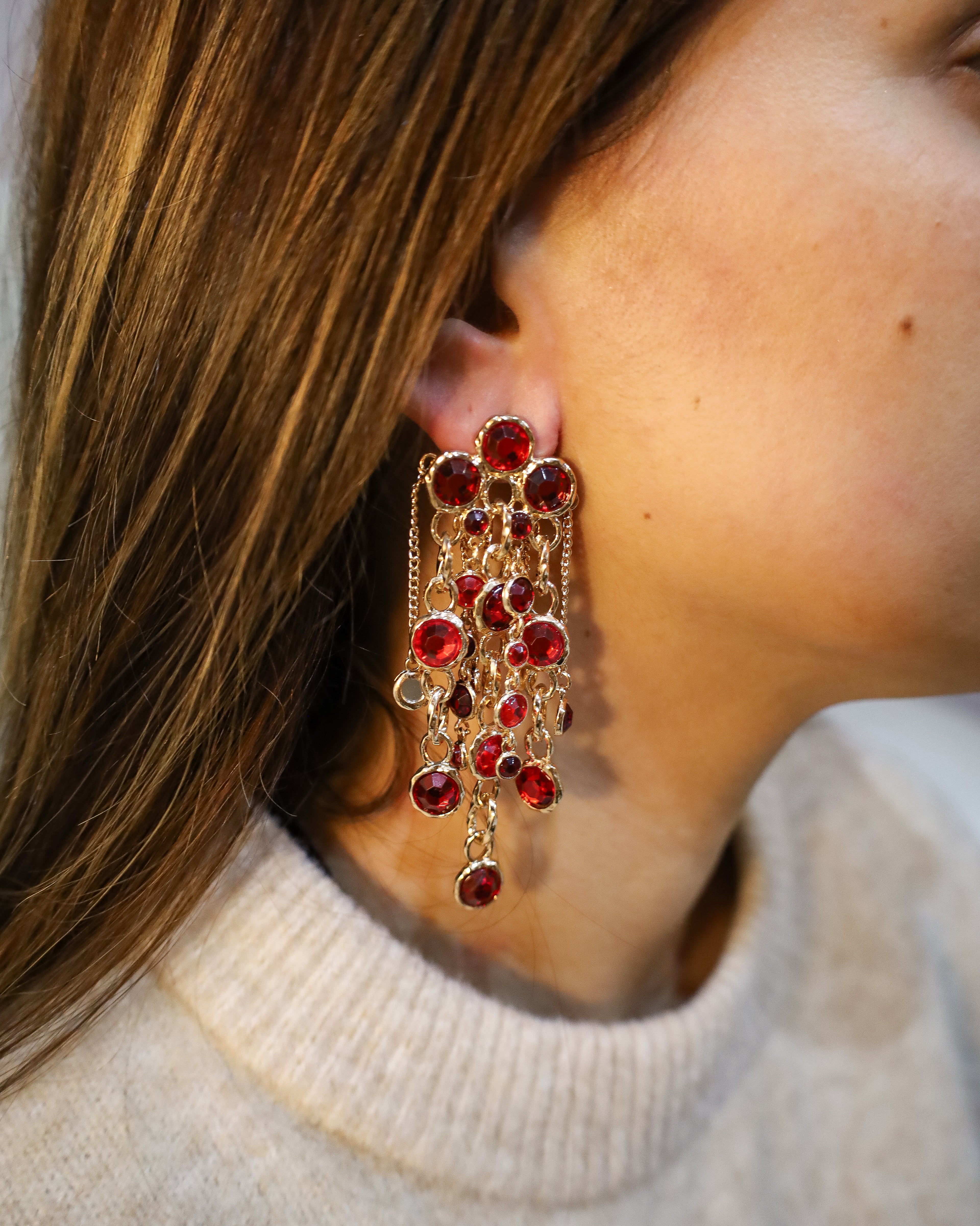 Brincos Carlota Scarlet