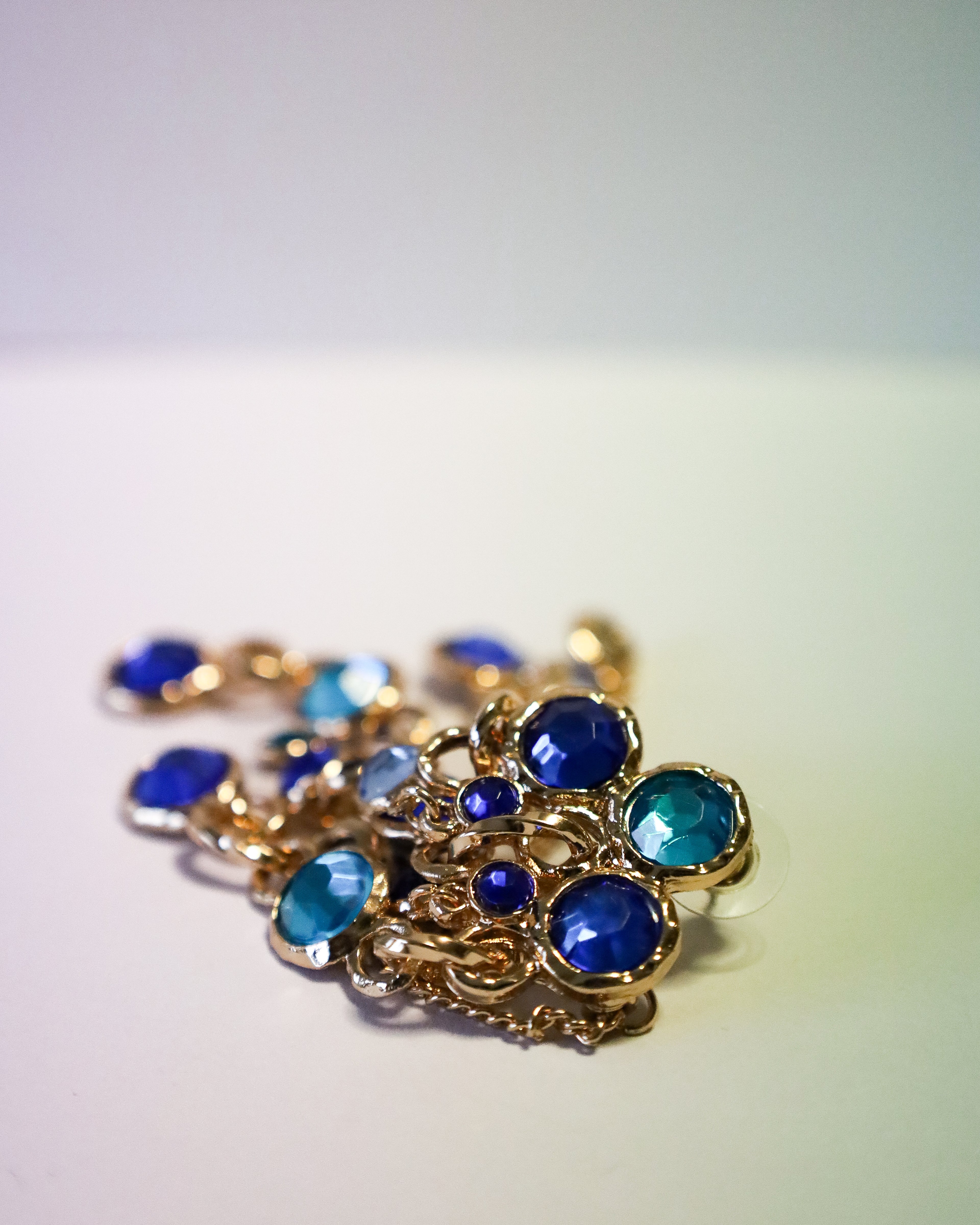 Brincos Carlota Safira