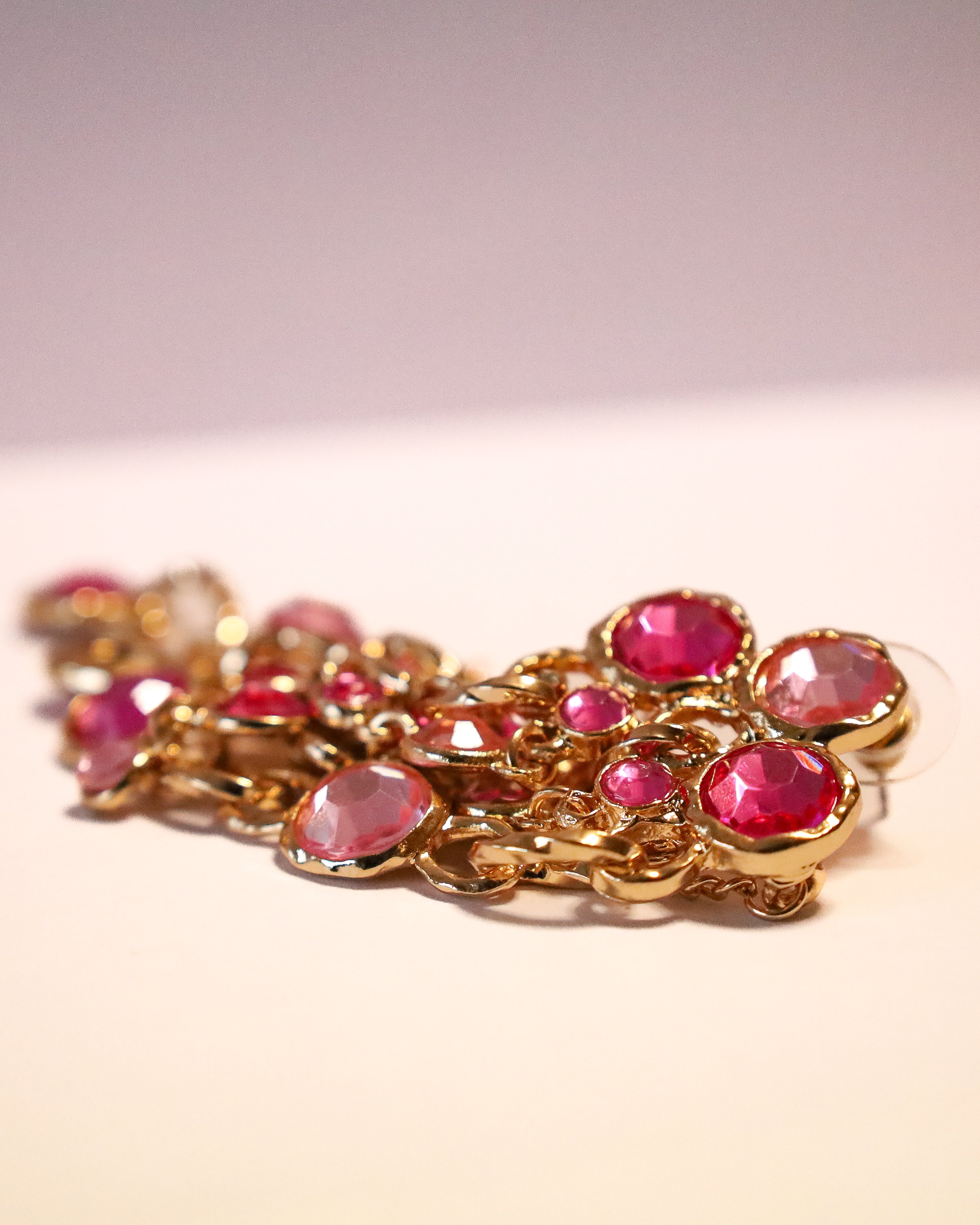 Brincos Carlota Pink Glow