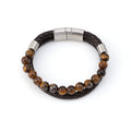 Pulseira Masculina Dupla Tiger