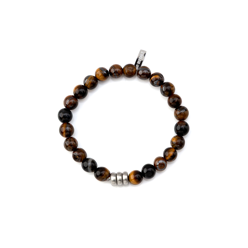 Pulseira Masculina Brown Beads