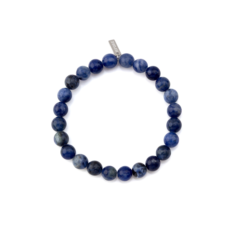 Pulseira Masculina Blue Mix Beads