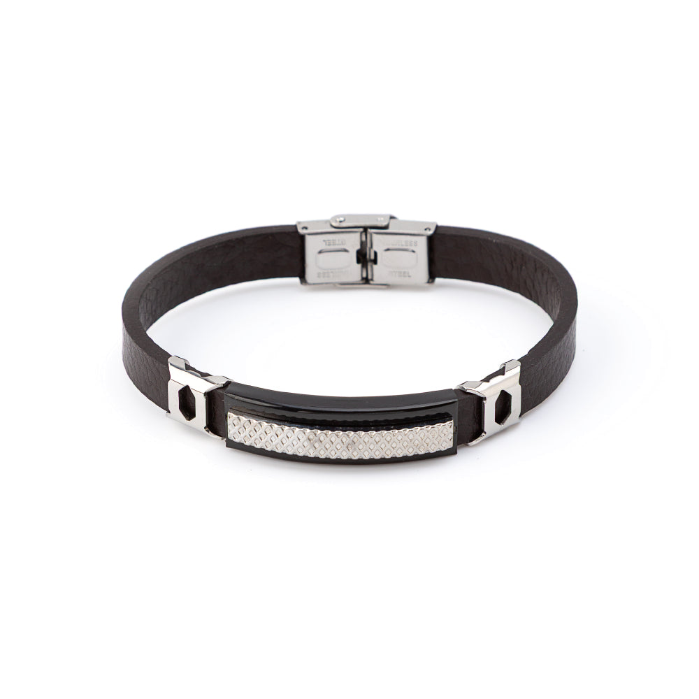 Pulseira Masculina Black Steel